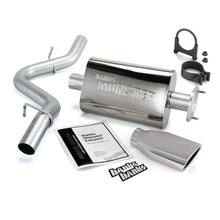 Load image into Gallery viewer, Banks Power 51314 04-06 Jeep 4.0L Wrangler Monster Exhaust System - SS Single Exhaust w/ Chrome Tip