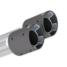 Load image into Gallery viewer, Stinger 2018-2021 Tip Kit Dual Round Angle Cut Carbon Fiber - Bright