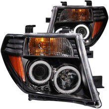 Load image into Gallery viewer, ANZO 111184 1992-1996 Ford F-150 Projector Headlights w/ Halo Black w/ Side Markers and Parking Lights