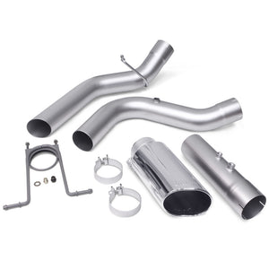 Banks Power 48947 17+ GM Duramax L5P 2500/3500 Monster Exhaust System - SS Single Exhaust w/ Chrome Tip