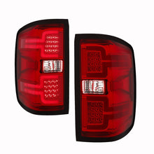 Load image into Gallery viewer, ANZO 311292 2014-2018 Chevy Silverado 1500 LED Taillights Red/Clear