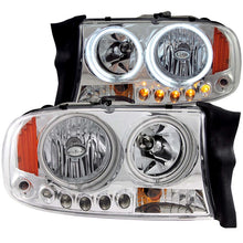 Load image into Gallery viewer, ANZO 111389 LED Headlights 17-18 Ford F-250 Super Duty Plank-Style L.E.D. Headlight Chrome (Pair)