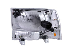 Load image into Gallery viewer, ANZO 111080 2000-2004 Ford Excursion Crystal Headlights Black