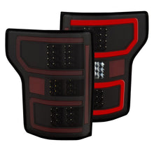 Load image into Gallery viewer, ANZO 321338 18-19 Ford F-150 LED Taillights Black