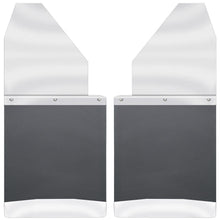 Load image into Gallery viewer, Kick Back Mud Flaps 14" Wide - Stainless Steel Top and Weight