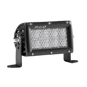 RIGID E-Series PRO LED Light Diffused Lens 4 Inch Black Housing