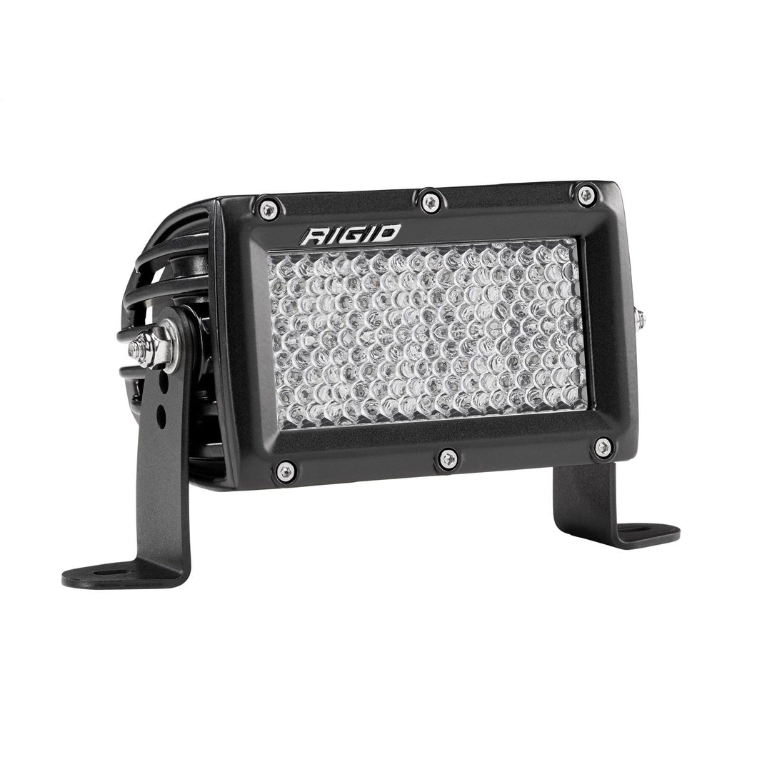 RIGID E-Series PRO LED Light Diffused Lens 4 Inch Black Housing