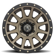 Load image into Gallery viewer, ICON 2017856350BR Compression 17x8.5 6x135 6mm Offset 5in BS 87.1mm Bore Bronze Wheel