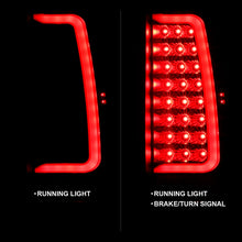 Load image into Gallery viewer, ANZO 311321 2007-2014 Chevy Tahoe LED Taillight Plank Style Black w/Clear Lens