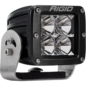 RIGID D-Series PRO LED Light Flood Optic Heavy Duty Black Housing Single