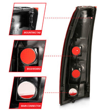 Load image into Gallery viewer, ANZO 311301 1988-1999 Chevy C1500 Taillight Red/Clear Lens (OE Replacement)