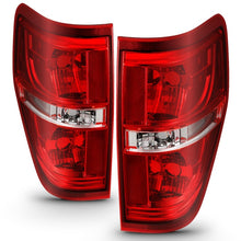 Load image into Gallery viewer, ANZO 311299 2009-2014 Ford F-150 Euro Taillight Red/Clear (W/O Bulb)