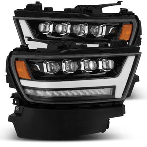 19-21 Ram 1500 NOVA-Series LED Projector Headlights Jet Black